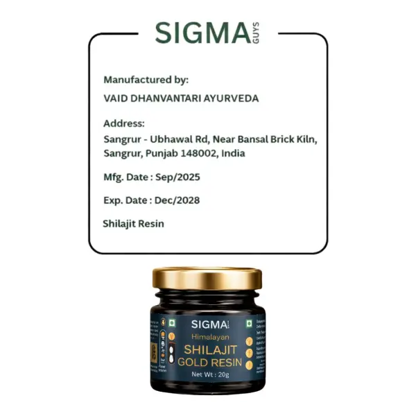 Shilajit Gold Resin (Pack of 1)